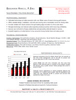 Sample Resume: Sales Engineering