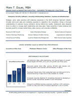 Sample Resume: Sales & Marketing-Business Technology