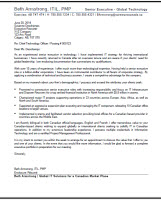 Cover Letter - Global Technology